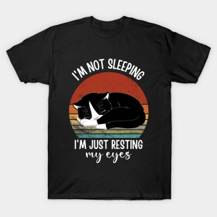 I'm Just Resting My Eyes Funny Balding Dad BOD funny dad joks T-Shirt